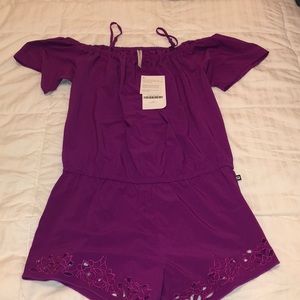 Magenta Fabletics romper